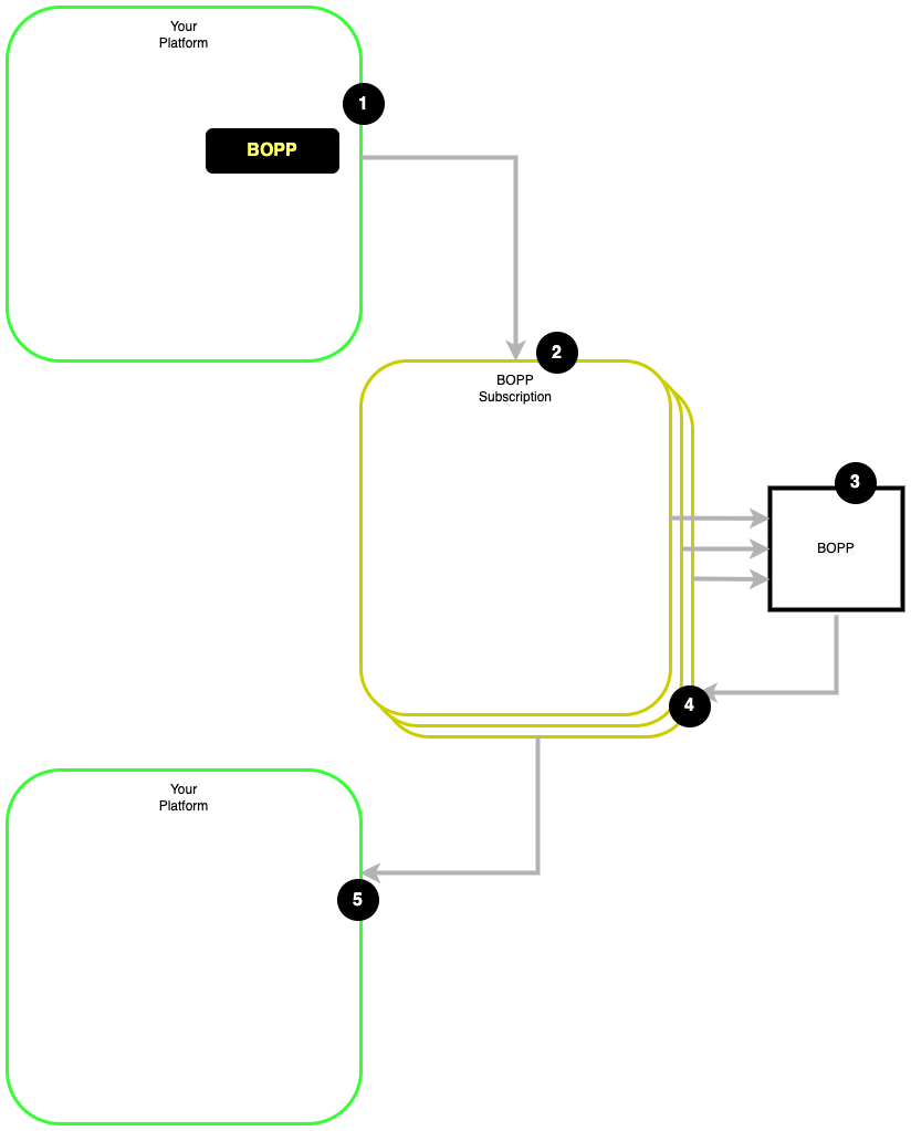 BOPP 3rd Party User Onbording Model